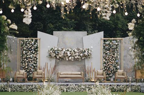 17 Modern Wedding Stage Design and Decor Inspirations You'll Love - Bridestory Blog