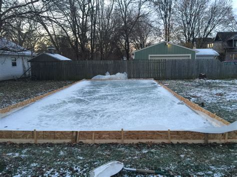 How to build a ice skating rink - Builders Villa