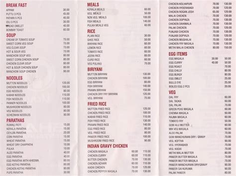 Shan Restaurant Menu, Menu for Shan Restaurant, Brigade Road, Bangalore ...