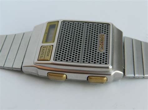 Seiko Talking watch | Retro watches, Cool watches, Watches for men