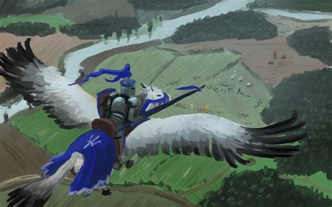 Speed paint : pegasus knight by Uriak on DeviantArt