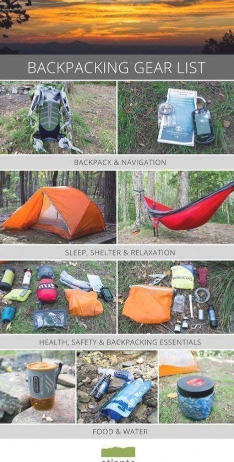 Backpacking gear list for multi-day and overnight hikes: my favorite backpacking gear # ...