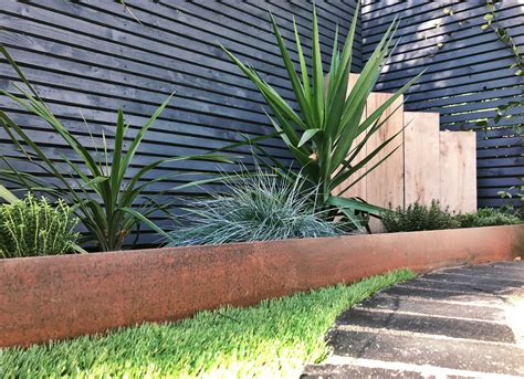 Corten Steel Garden Edging