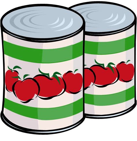 Canned Food Cartoon - ClipArt Best