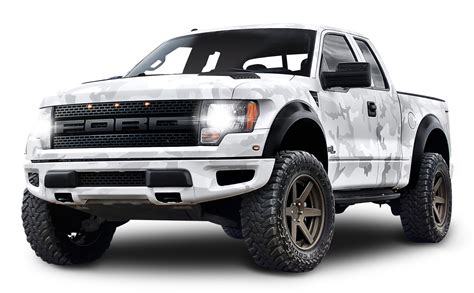 White Ford F 150 Raptor SUV Car PNG Image - PurePNG | Free transparent ...