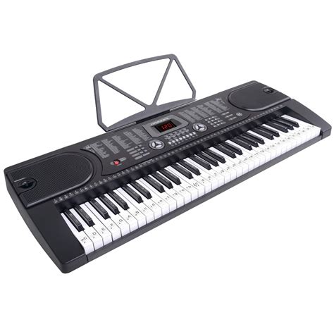 Hamzer 61-Key Digital Music Piano Keyboard - Portable Electronic ...