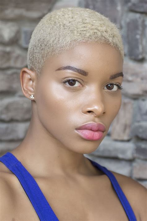 Pin by Tariro Mlanda on Hair Trends | Bleached hair, Short blonde hair, Natural hair short cuts