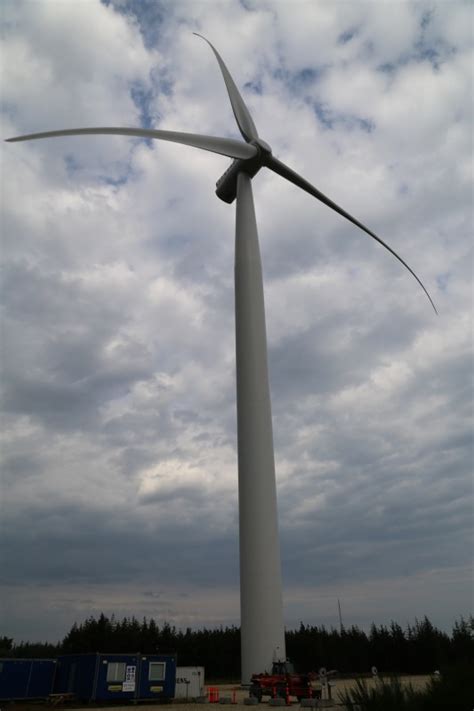 Siemens Wind Power A/S / SWT-7.0-154 / 7.0 MW prototype wind turbine generator / Østerild ...