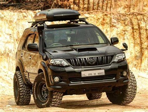 All black modified toyota fortuner ~ wolrd best modified cars