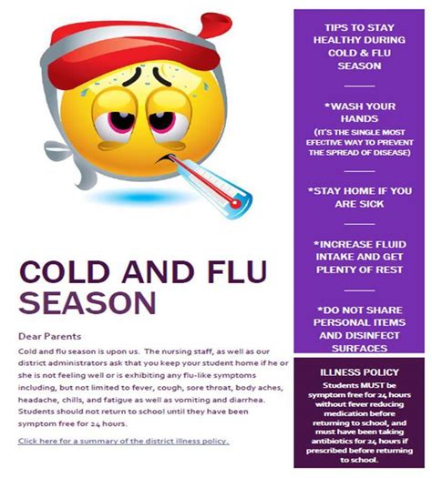 Cold & Flu Season Reminders | Fair Grove Elementary School