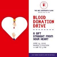 Blood Donation Invitation Templates | TUTORE.ORG - Master of Documents