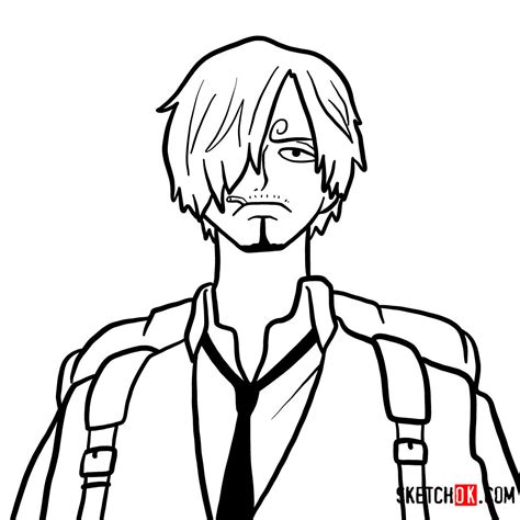 Sketching 'Black Leg': How to Draw Sanji from Straw Hat Pirates