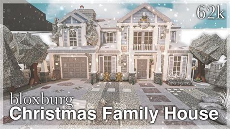 christmas house bloxburg 60k Bloxburg christmas house tour! | thischristmashub