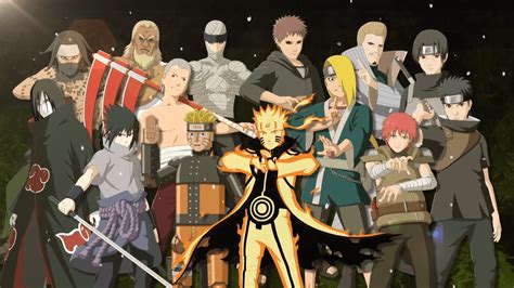 Naruto Shippuden All Characters Wallpapers - Top Free Naruto Shippuden ...