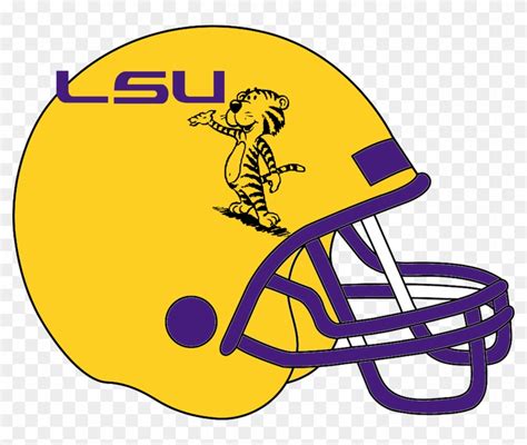 Lsu Football Helmet Coloring Pages