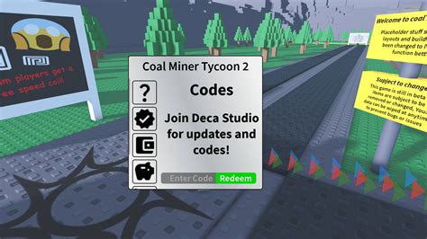 Coal Miner Tycoon 2 codes December 2023