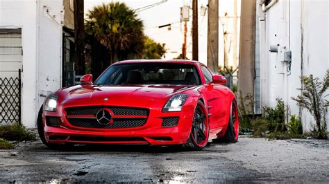 Mercedes sls amg front-uhdwallpapers by UserNet on DeviantArt