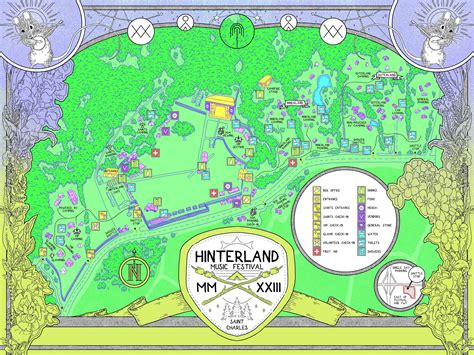 Festival Maps FAQ - Hinterland Music Festival