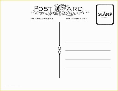 Free 4×6 Blank Postcard Template Of 8 Best Of Printable Index Cards Index Card ...