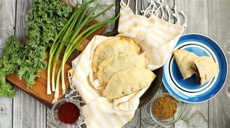 Vegan Sweet Potato and Black Bean Empanadas - Lunch Version | Once A Month Meals