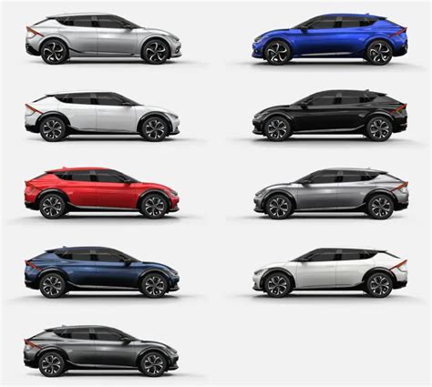 2024 Kia EV6 Colors: 9 Different Paint Shades Available In US