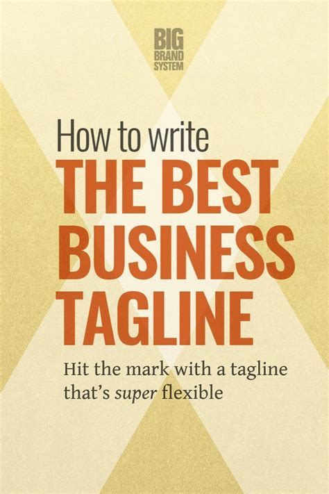 How to Write a Tagline in 5 Simple Steps [Free Tool] | Tagline examples, Online business ...