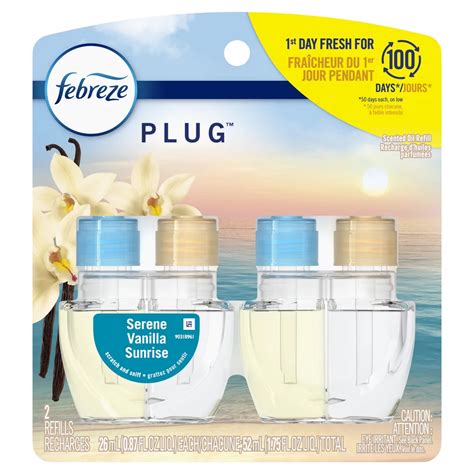 Febreze Plug Vanilla Sunrise Scented Oil Refills - Shop Air fresheners at H-E-B