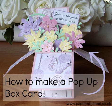 How To Make A Pop Up Card | The Guide to Box Cards - Papermilldirect