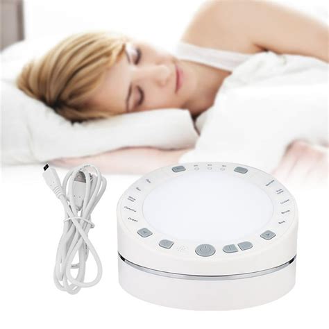 Mgaxyff White Noise Sound Machine Baby Insomnia Therapy Improve Sleep Quality Timer Function ...