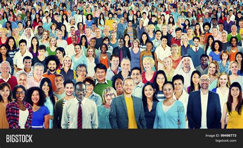 Large Group Diverse Image & Photo (Free Trial) | Bigstock