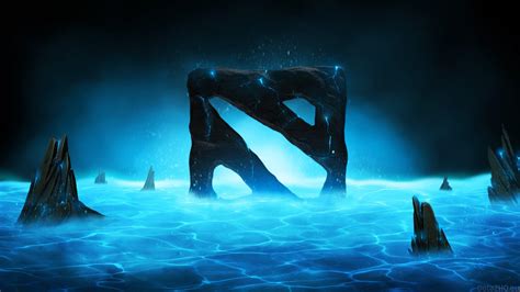 Dota 2 Logo Wallpaper