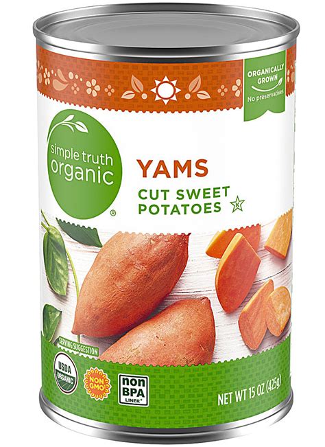 Simple Truth Organic Canned Yams -- 15 oz - Vitacost