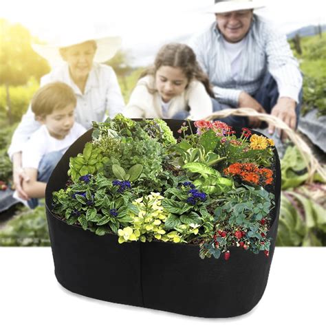 Outdoor Indoor Garden Planting Bags Grow Bags Cultivation Garden Pots Planters Vegetable ...