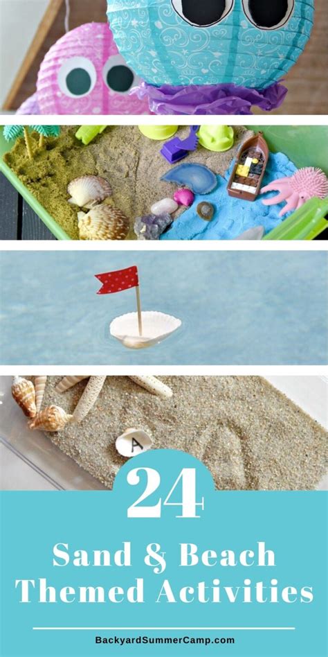 24 Sand and Beach Themed Activities for Kids - Backyard Summer Camp