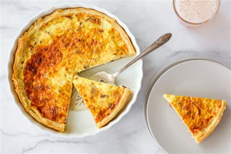 Quiche Lorraine With Bacon and Gruyère Recipe