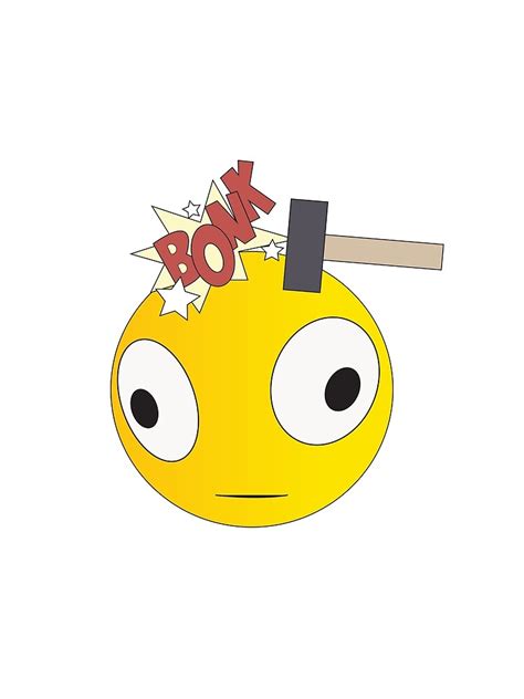 "bonk emoji" Poster for Sale by arwen1 | Redbubble