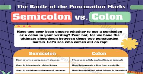 Semicolon vs. Colon: Which One to Use in Your Writing? - Love English