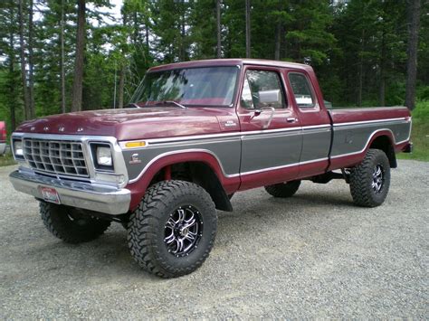 nicely modified 1979 Ford F 250 Custom pickup lifted for sale