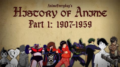 History Of Anime - Part 1 - The Beginning - YouTube