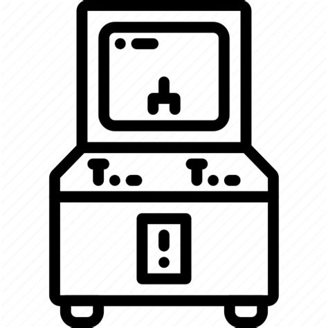 Arcade, machine, mame, outline, retro, tech icon - Download on Iconfinder