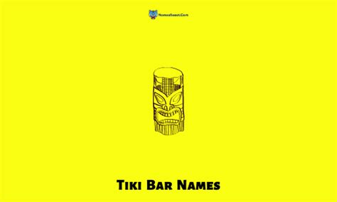 640+ Tiki Bar Names Ideas and Suggestions