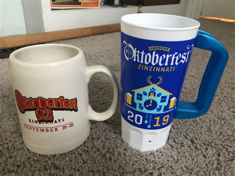 Oktoberfest mugs 1992 vs 2019 : r/cincinnati