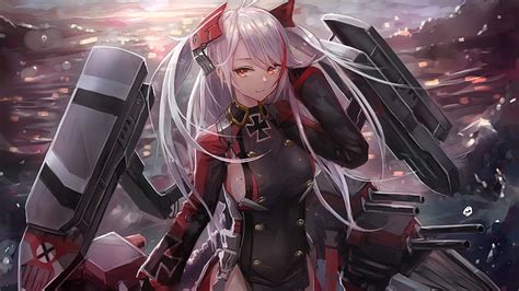 HD wallpaper: Azur Lane, Monarch (Azur Lane), Vanguard (Azur Lane ...