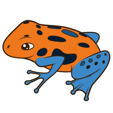 Toad clipart orange frog, Toad orange frog Transparent FREE for ...