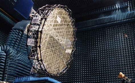 ESA - Mesh reflector for shaped radio beams