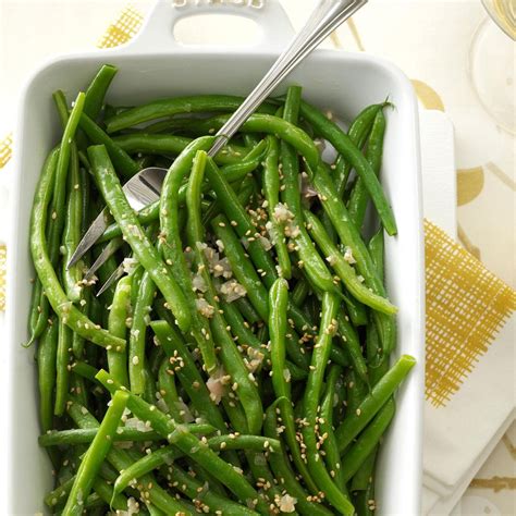 Garlic-Sesame Green Beans Recipe: How to Make It