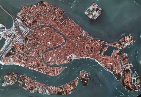 Venice Aerial Map - Venice Italy • mappery