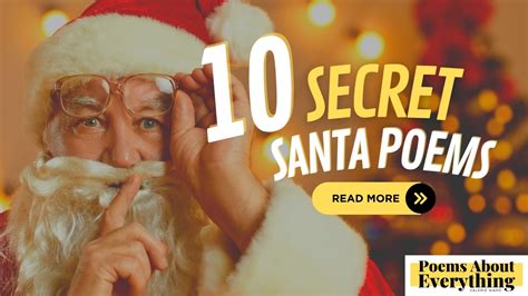 10 Secret Santa Poems - Poems About Everything