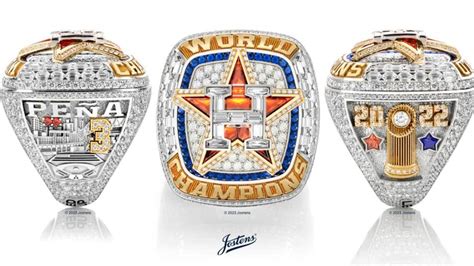 Houston Astros 2022 World Series Championship Ring is bomb! | FOX 26 ...