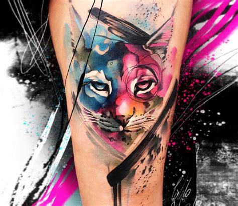 Lynx tattoo by Pablo Ortiz Tattoo | Post 23702